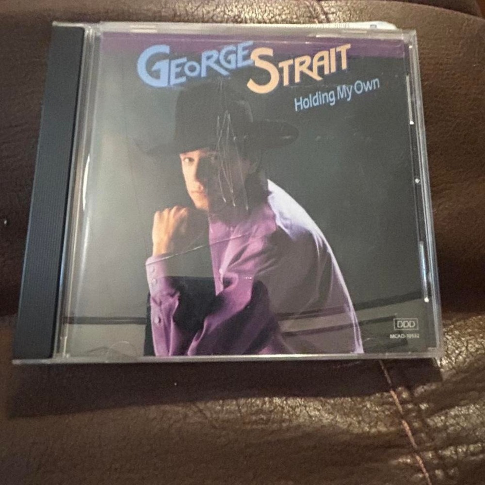 George Strait‎ Holding My Own CD Album Country Music MCA Records